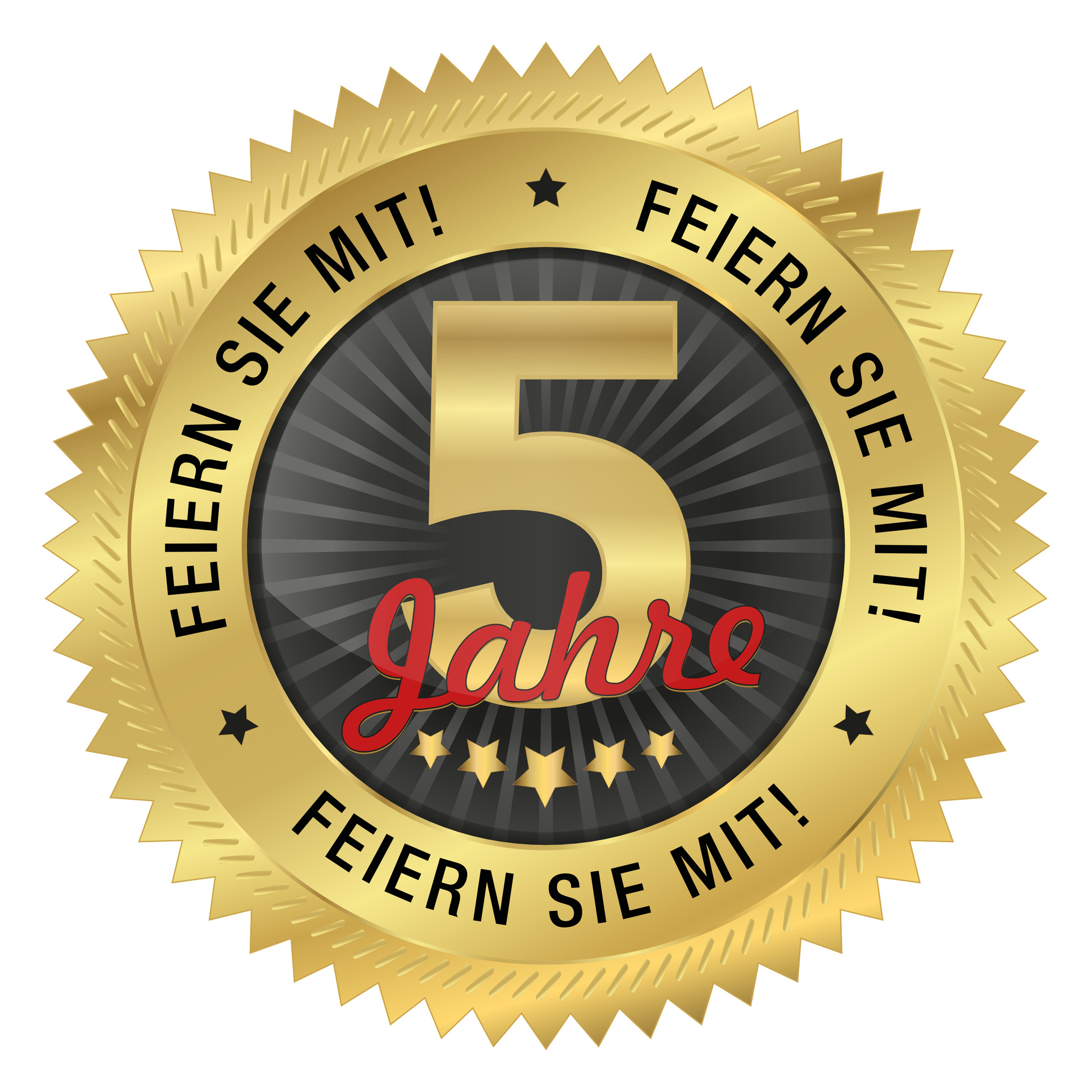 5 Jahre Jubiläum – Feiern Sie mit!